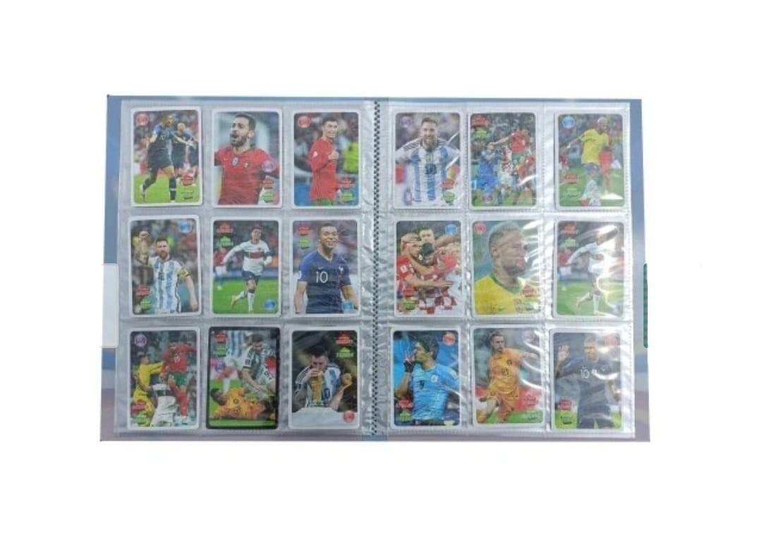 Album Cartoanase de fotbal, UEFA EURO 2024, 3D, pentru 216 cartonase, multicolor, 30 cm x 23 cm
