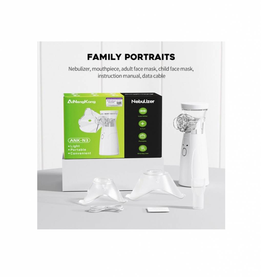 Aparat aerosoli, mini, nebulizator, portabil, validat clinic