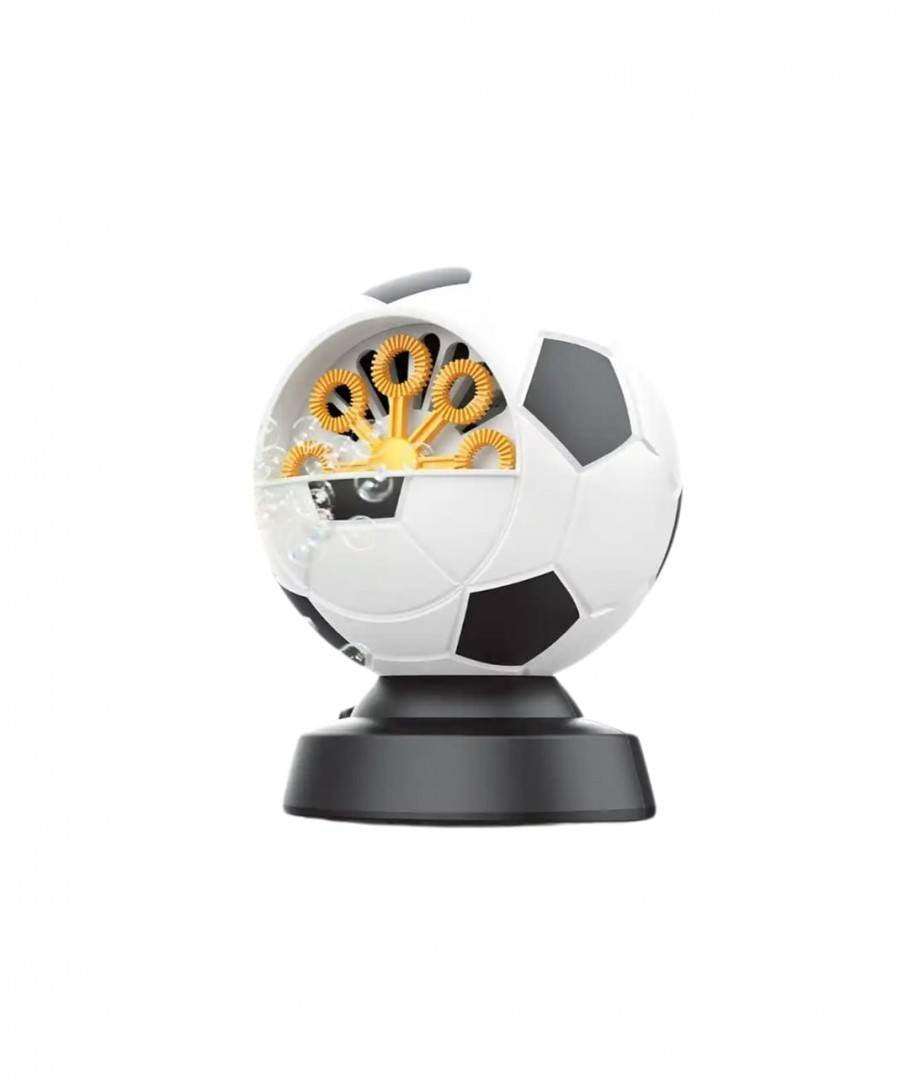 Aparat de facut baloane de sapun, Minge de Fotbal, alb/negru, 15 cm
