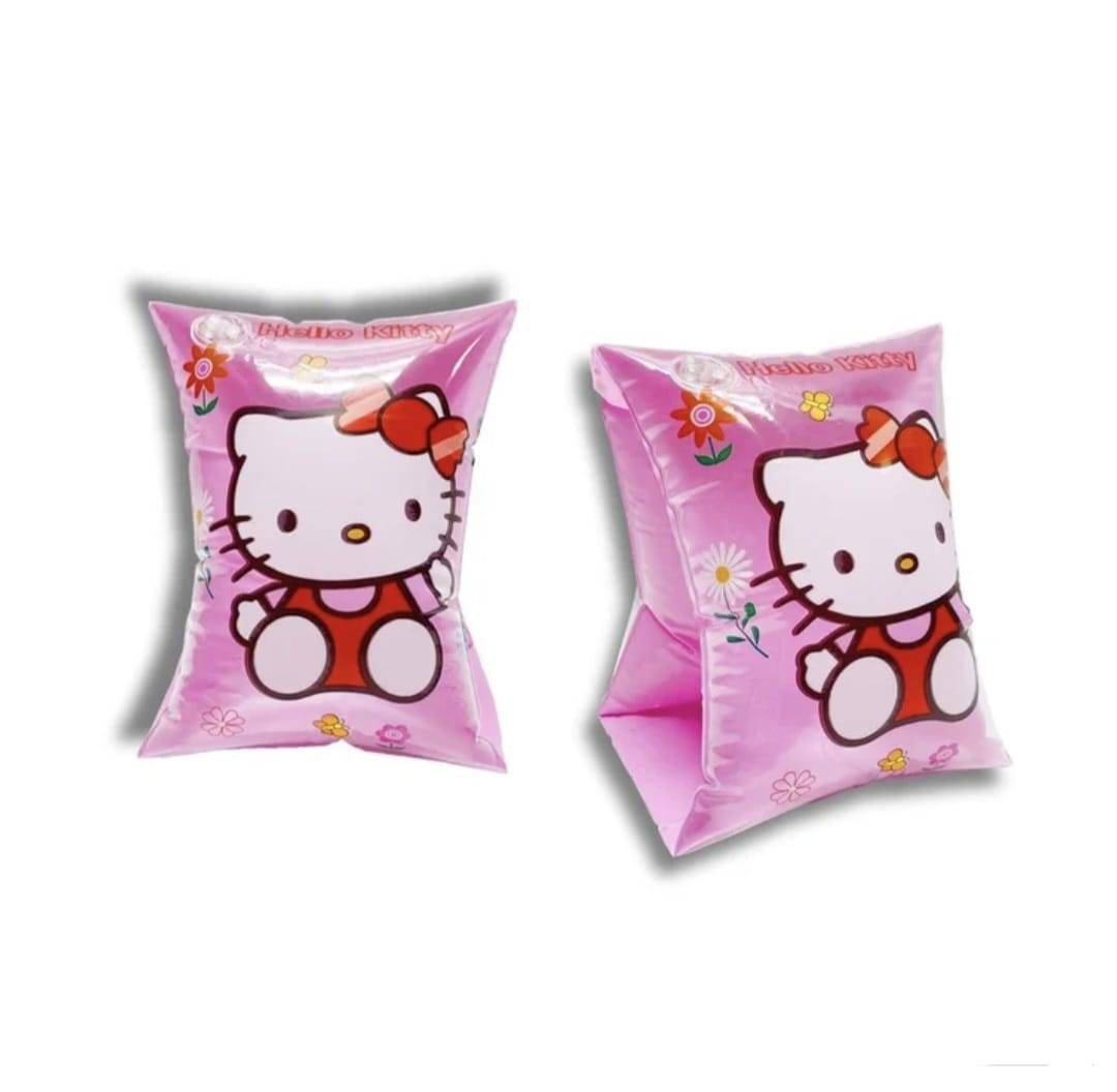 Aripioare inot pentru copii, model Hello Kitty, roz, 3 ani+