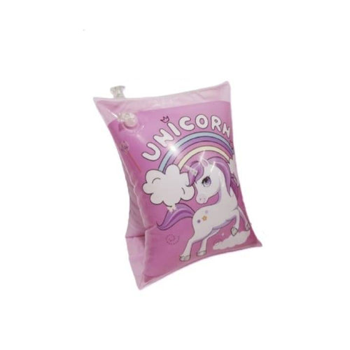 Aripioare inot pentru copii, model Unicorn, mov deschis, 3 ani+