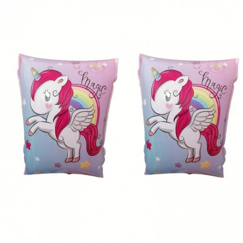 Aripioare inot pentru copii, model Unicorn, multicolor