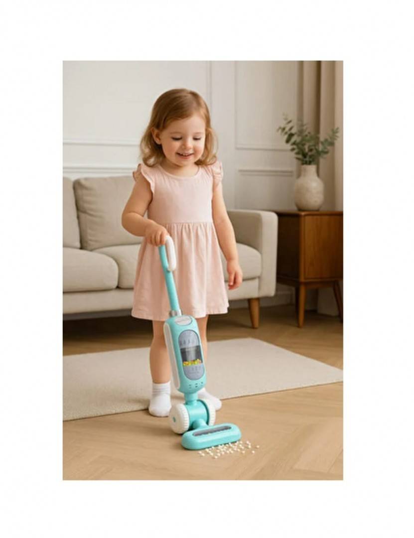 Asiparator de jucarie, realist, sunete si lumini, MASHASHOP, multicolor, 63 cm