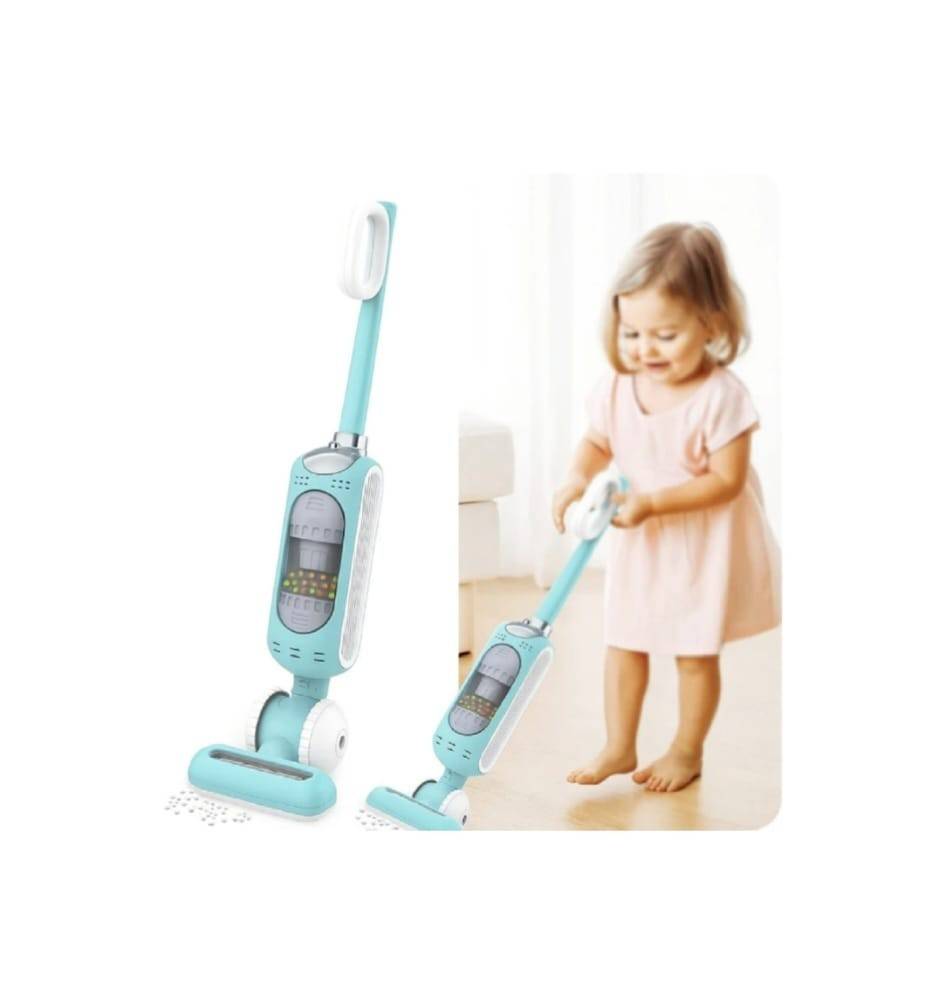 Asiparator de jucarie, realist, sunete si lumini, MASHASHOP, multicolor, 63 cm