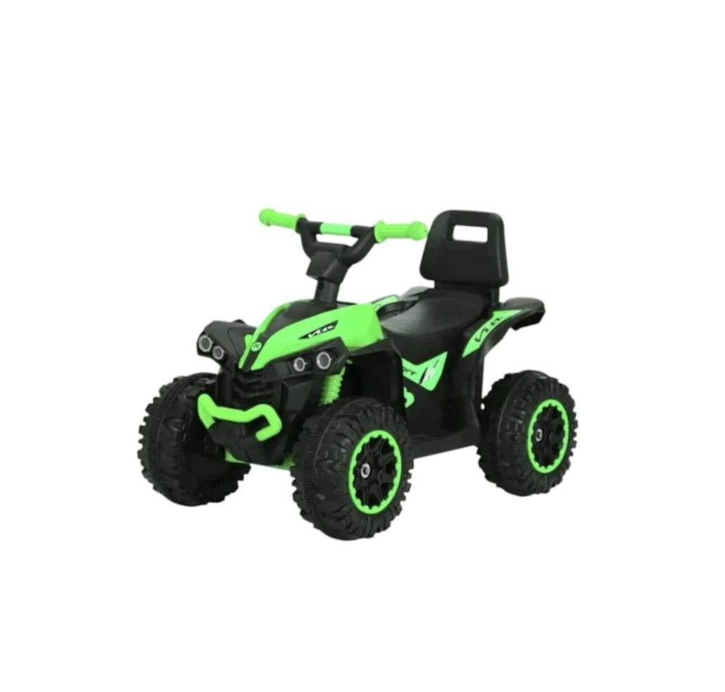 ATV Electric cu acumulator pentru copii, Mini Monster, Lungime 68 cm, 3-6 ani, Max 30 kg, 6V, multicolor