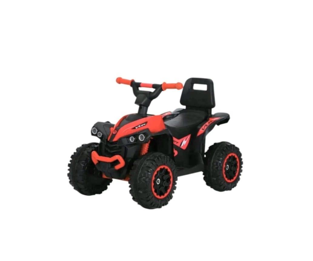 ATV Electric cu acumulator pentru copii, Mini Monster, Lungime 68 cm, 3-6 ani, Max 30 kg, 6V, multicolor