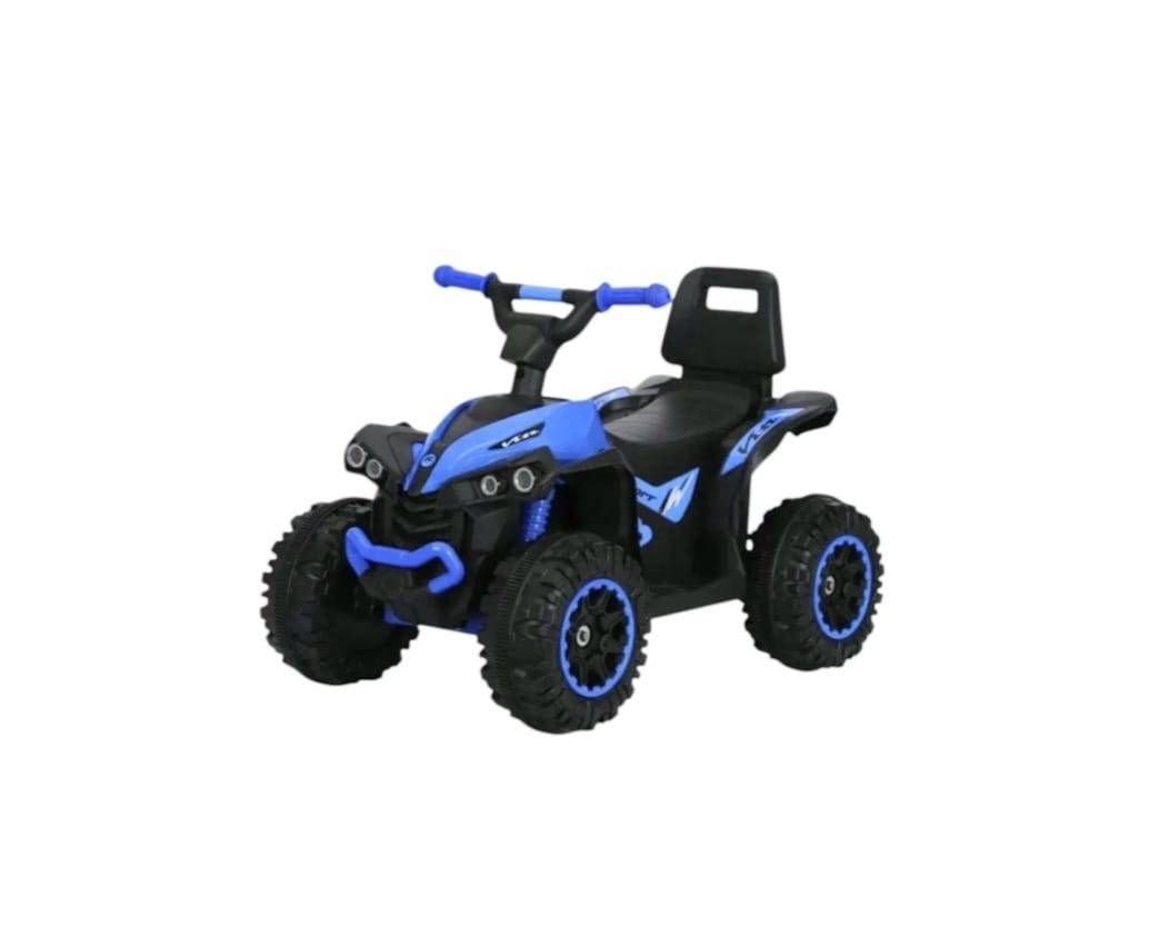 ATV Electric cu acumulator pentru copii, Mini Monster, Lungime 68 cm, 3-6 ani, Max 30 kg, 6V, multicolor