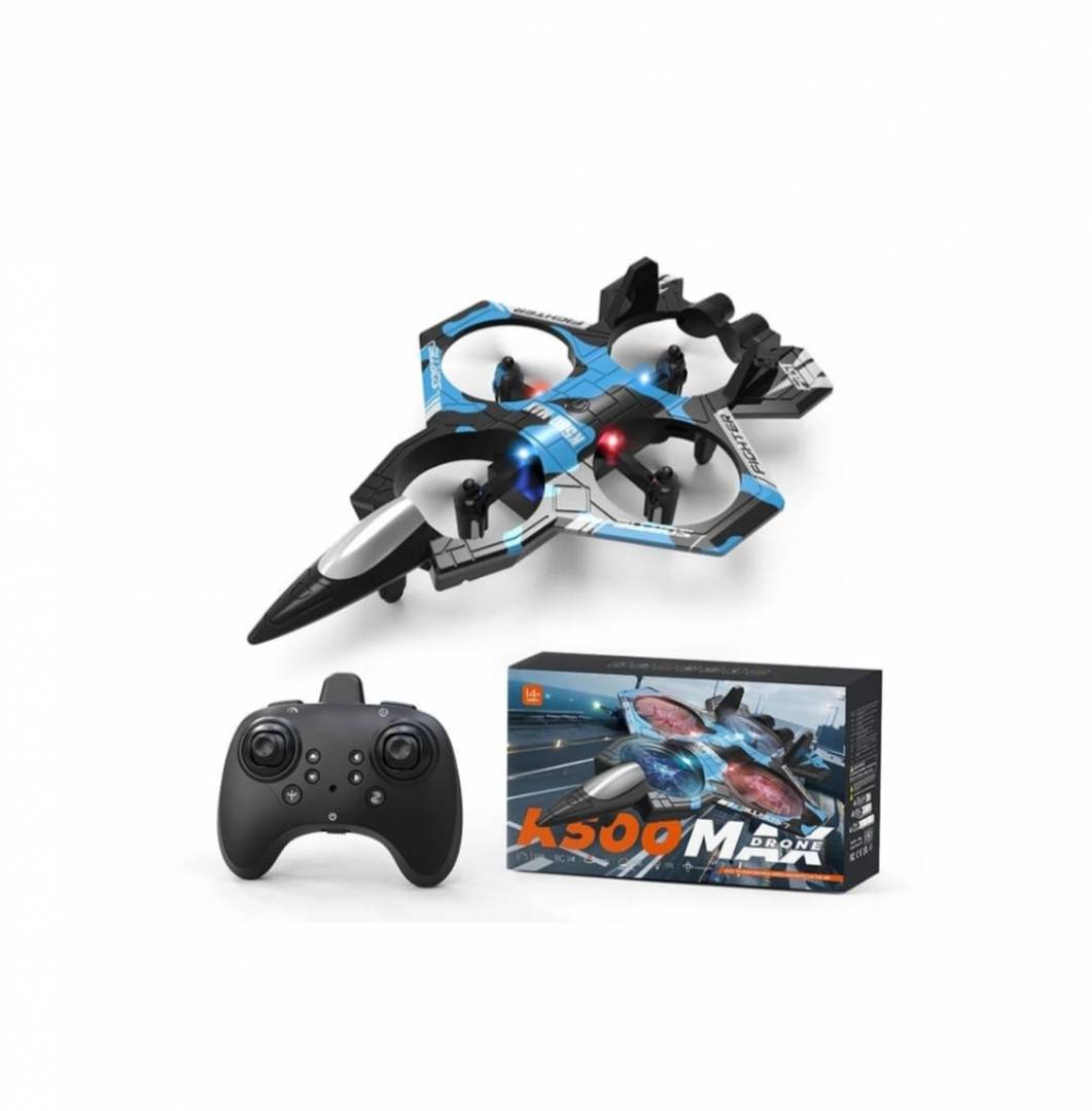 Avion cu telecomanda iUni S98, combat Aircraft , acrobatii, 360°, giroscop, rezistent la impact, lumini, LED