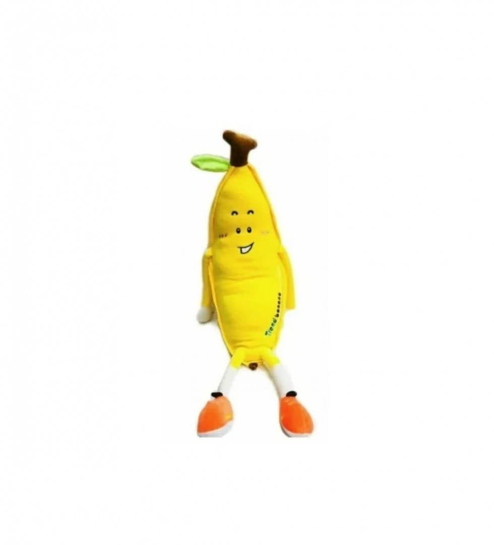 Banana de plus, galben, 80 cm