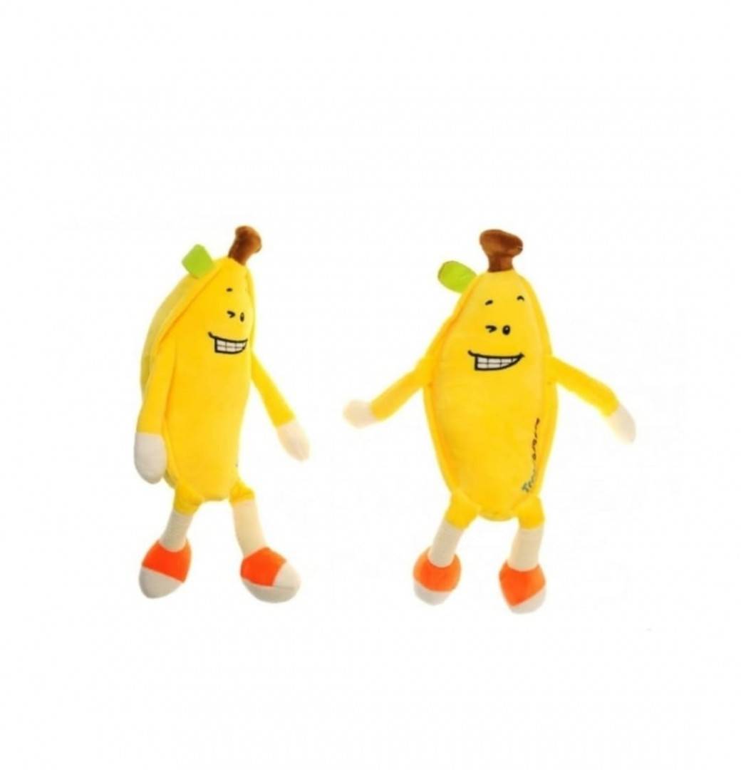 Banana de plus, galben, 80 cm