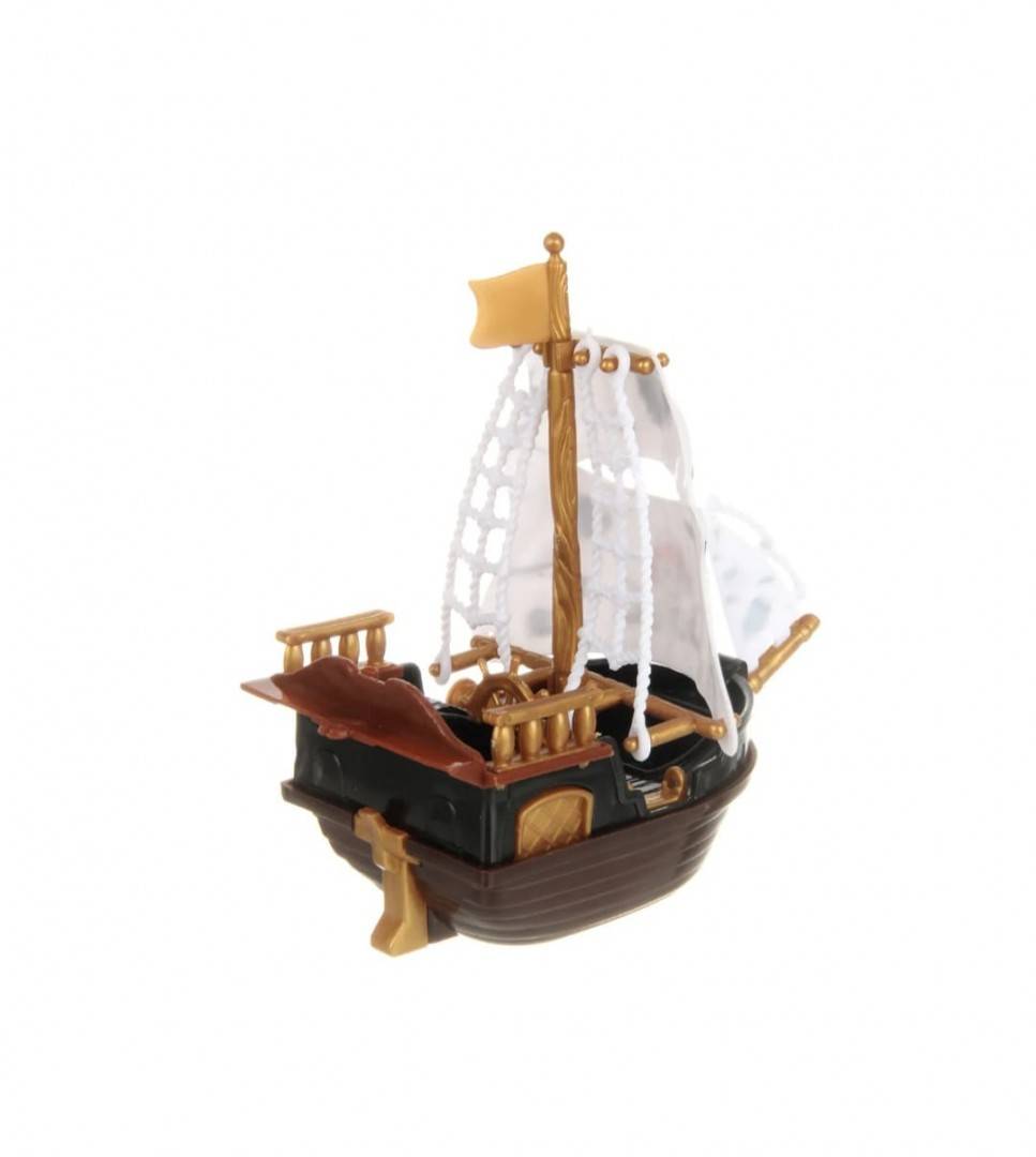Barca, 2 Pirati, 4 accesorii, MASHASHOP, multicolor