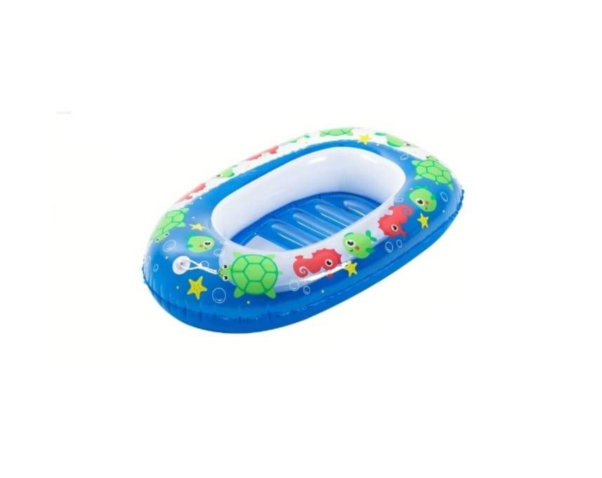 Barca gonflabila pentru copii, Bestway, 102 cm x 69 cm, albastru