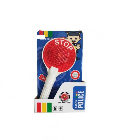Baston de traficr4 interactiv Politist, cu lumina, multicolor