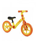 Bicicletă fără pedale pentru copii, model Dino, de echilibru,12 inch, portocaliu, 2 ani+