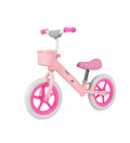 Bicicleta de echilibru copii, roz/alb, 2 ani - 5 ani