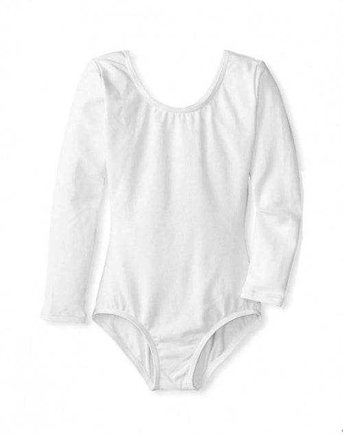 Body pentru fetite, gimnastica, dans, balet, alb, 2 ani - 16 ani | Masha Shop