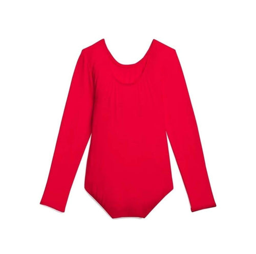 Body pentru fetite, gimnastica, dans, balet, rosu, 2 ani - 16 ani | Masha Shop