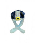 Caciula pentru copii, model Bluey, leduri si miscari din urechi, blue