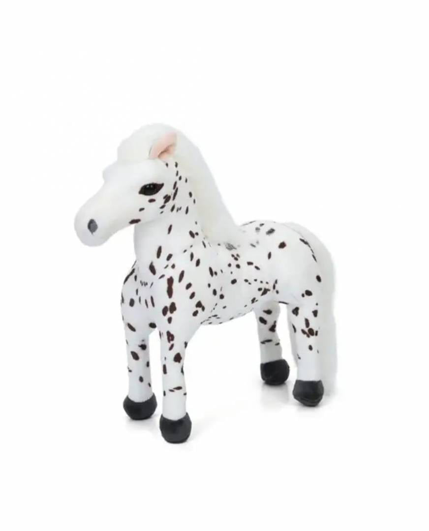 Cal de plus, realist, alb/negru, 27 cm