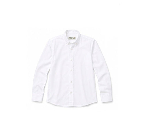Camasa eleganta baieti pentru scoala, bumbac, alb, 5 ani - 14 ani | Masha Shop