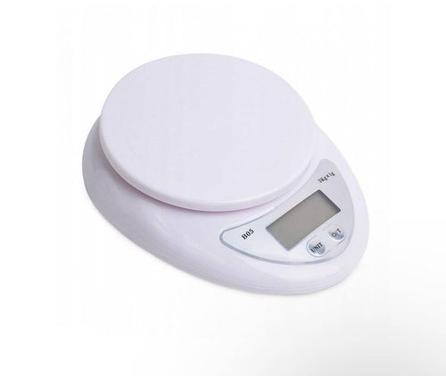 Cantar de bucatarie, Kamille, Electronic, LCD, 5 kg, Alb | Masha Shop