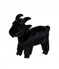 Capra de plus, realista, MASHASHOP, negru, 27 cm