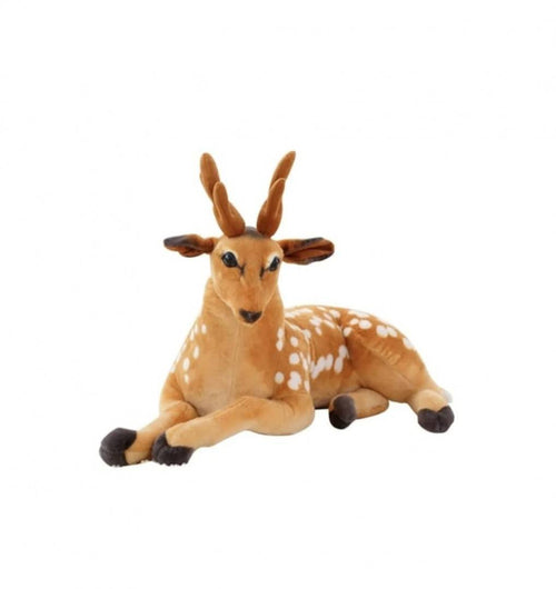 Caprioara de plus, realist, multicolor, 51 cm | Masha Shop