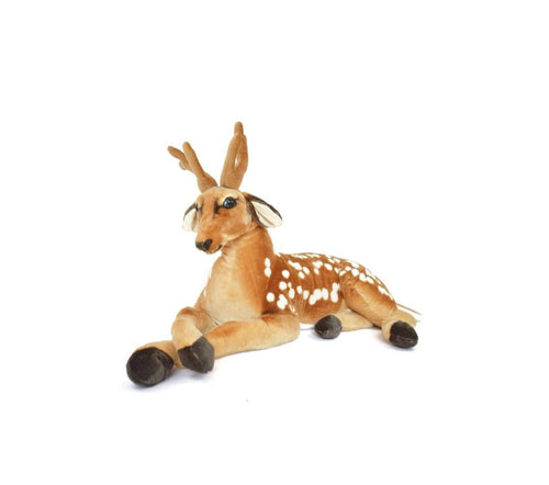 Caprioara de plus, realist, multicolor, 89 cm | Masha Shop