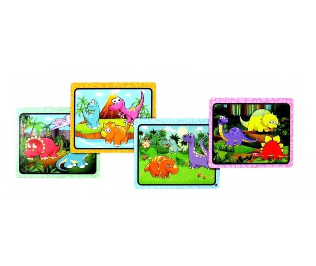 Carte de colorat cu apa, Dino, stilou magic, multicolor, 20 cm