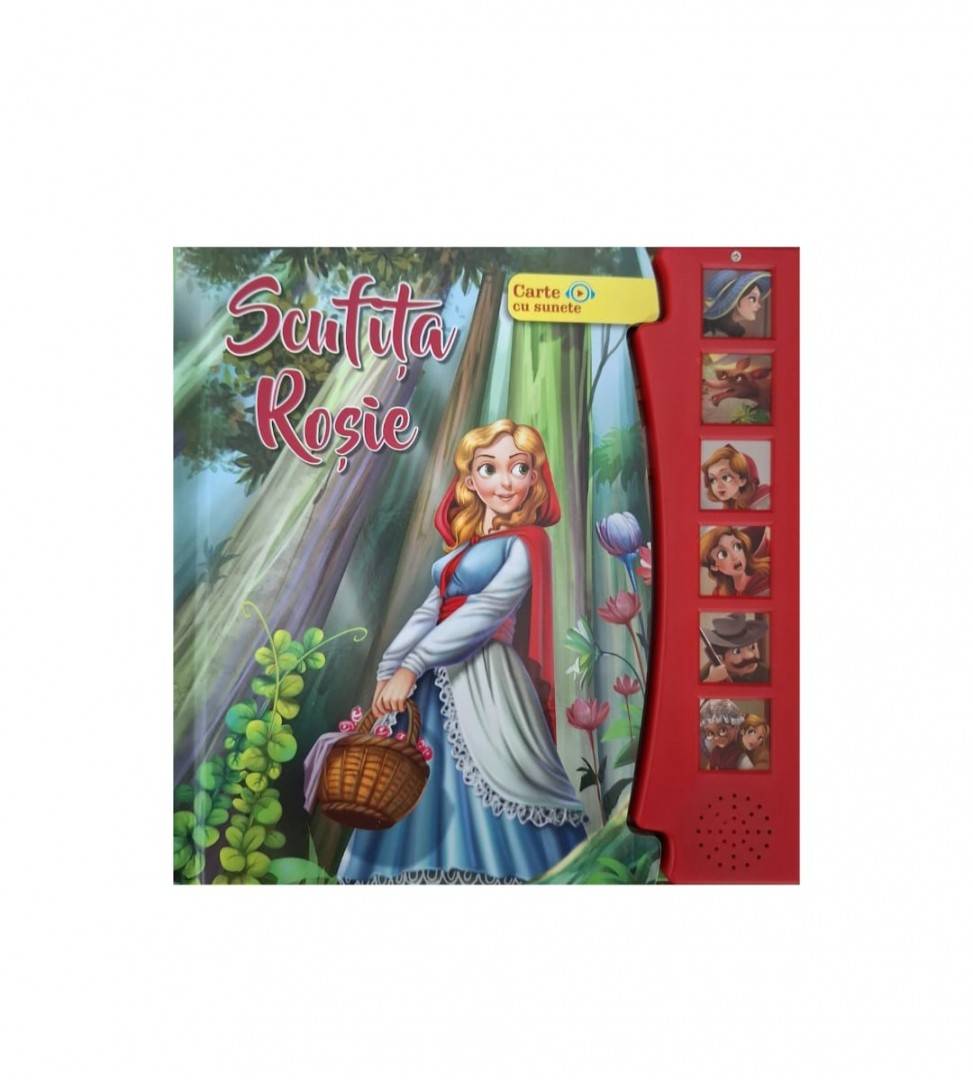 Carte Scufita Rosie, cu sunete