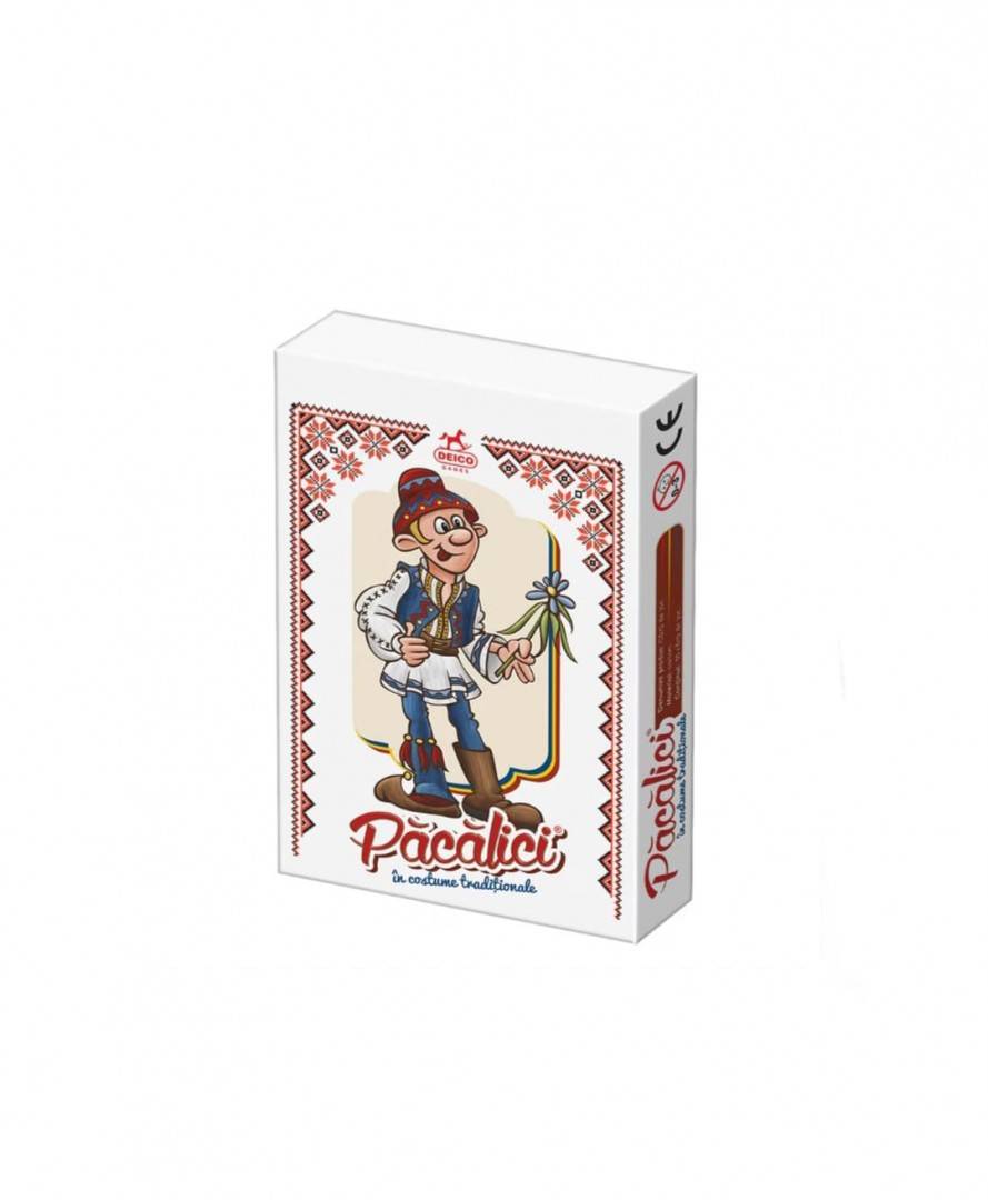 Carti de joc - Pacalici, in costume traditionale, multicolor, 4 ani+