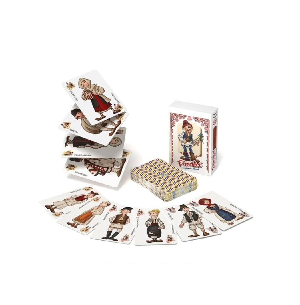 Carti de joc - Pacalici, in costume traditionale, multicolor, 4 ani+
