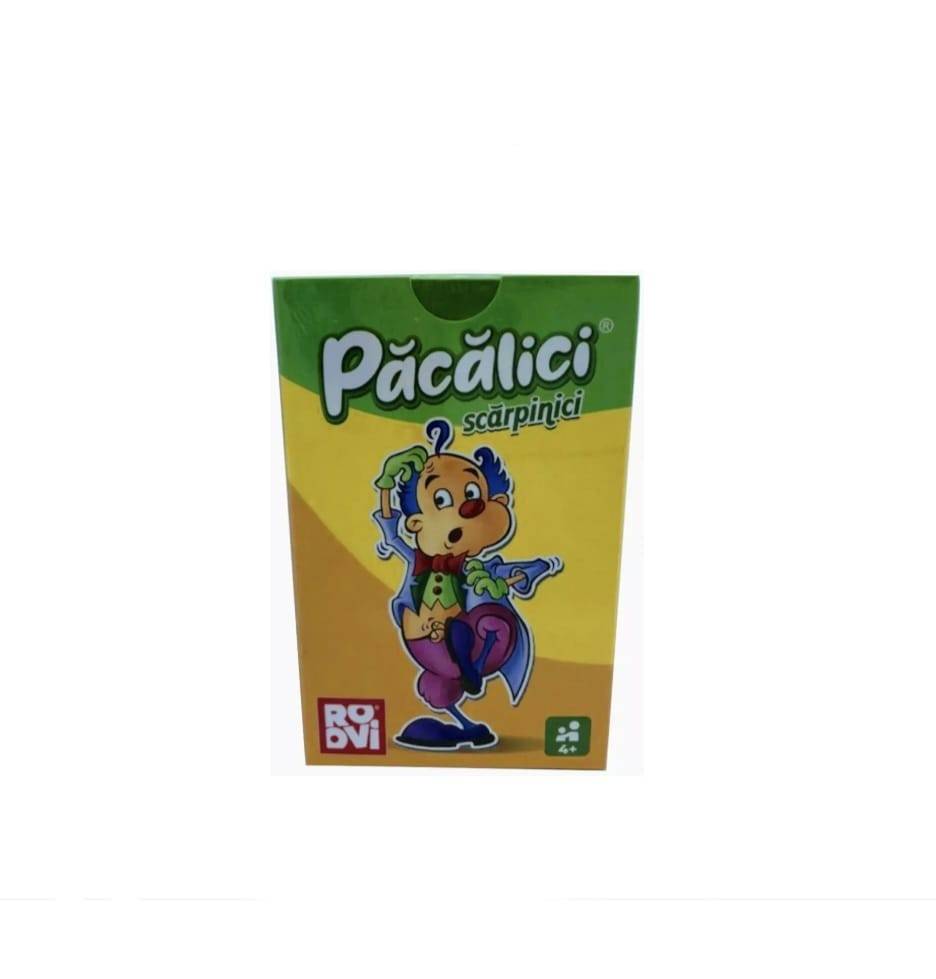 Carti de joc - Pacalici Scarpinici, 4 ani+