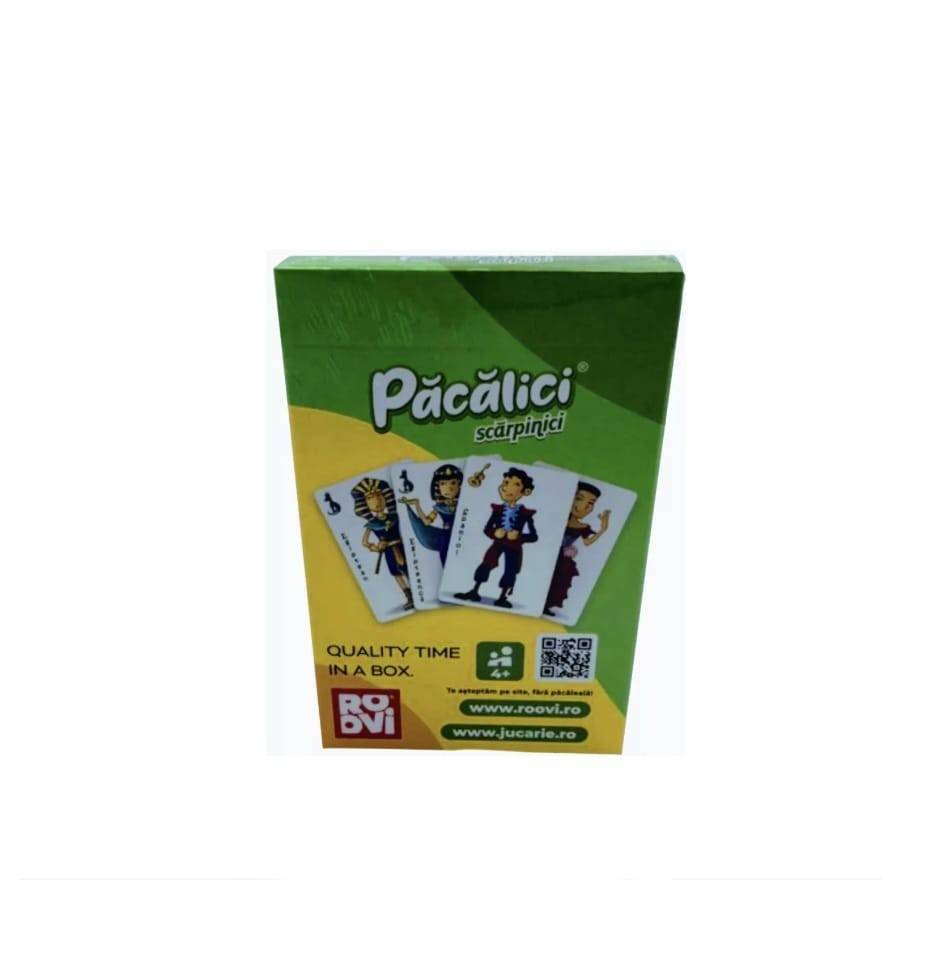 Carti de joc - Pacalici Scarpinici, 4 ani+