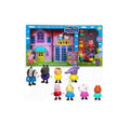 Casuta lui Peppa Pig, 8 figurine, accesorii, mobilier, multicolor