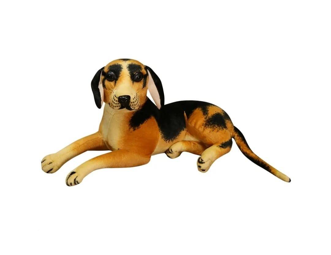 Catel de plus, maro/negru, 35 cm