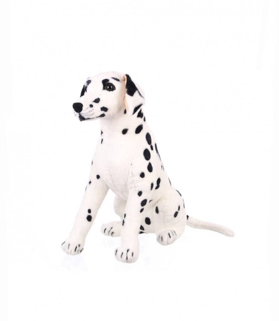 Catel de plus realist, Dalmatian, alb/negru, 32 cm