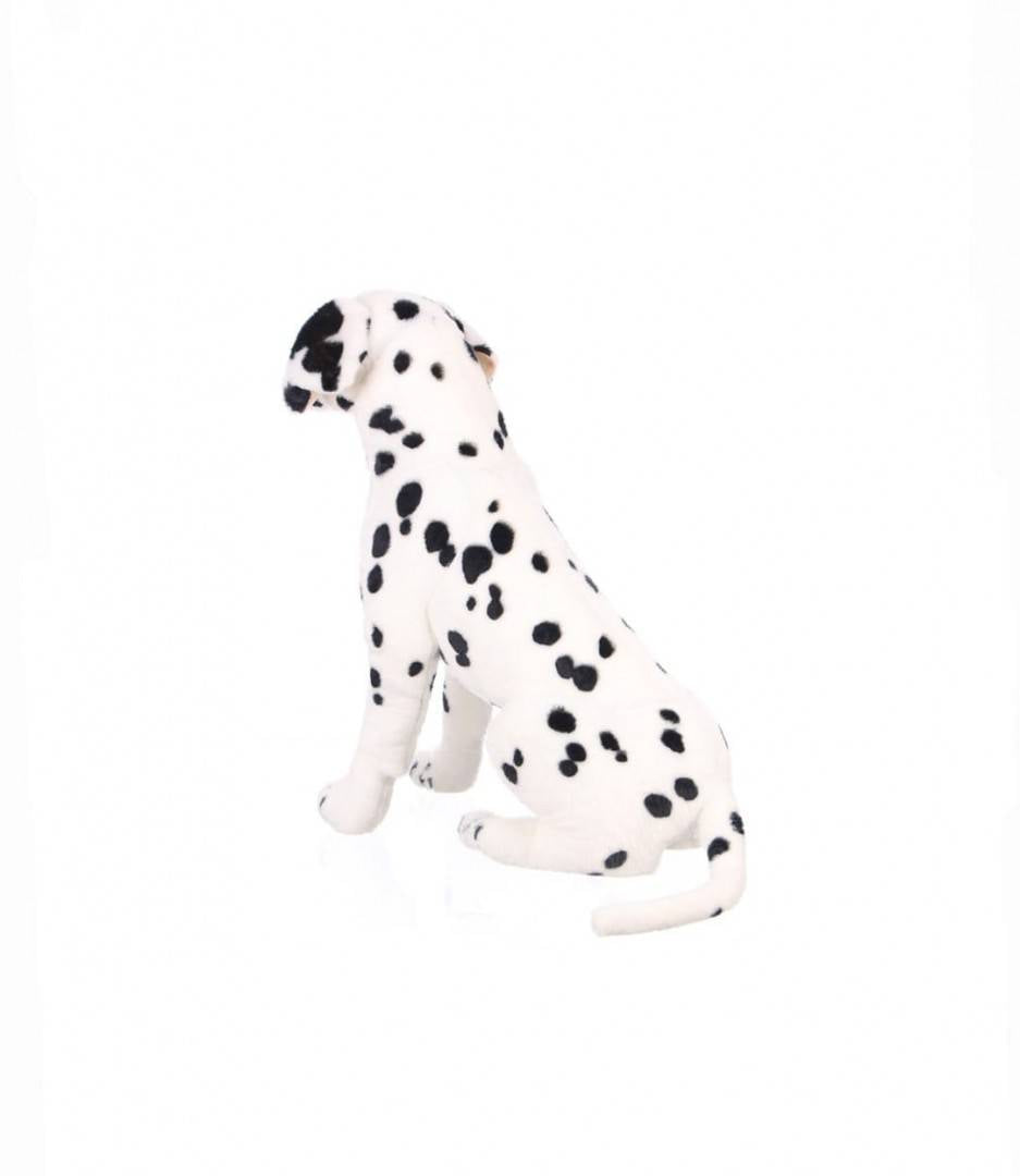 Catel de plus realist, Dalmatian, alb/negru, 32 cm