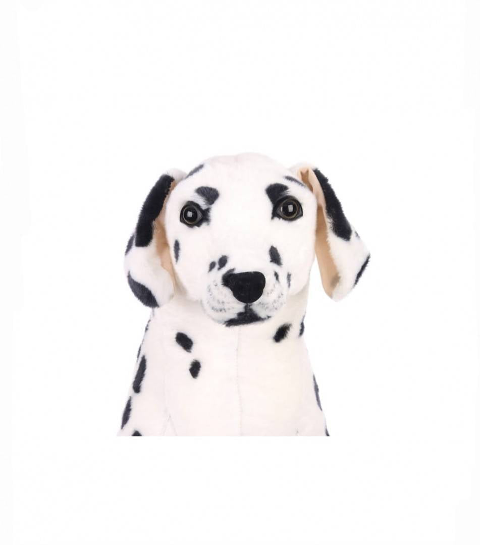 Catel de plus realist, Dalmatian, alb/negru, 32 cm