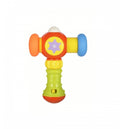 Ciocan de jucarie, lumini si sunete, multicolor, 16 cm