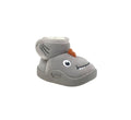 Cizme pentru copii, Apawwa C5500R, model Dino, talpa flexibila, gri, marimea 20 - 23