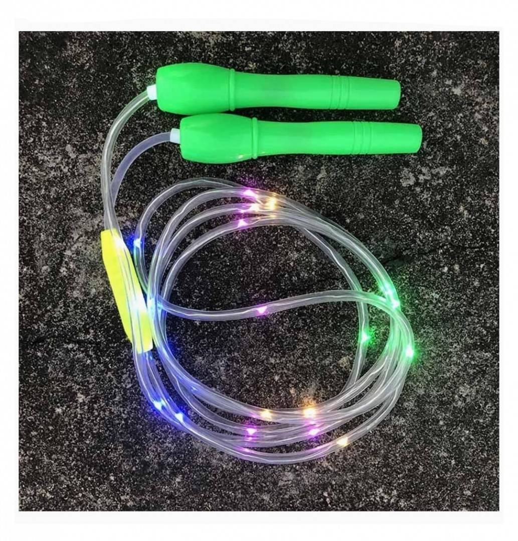Coarda pentru copii, cu led, multicolor