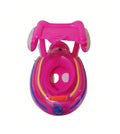 Colac Bebe cu protectie solara, roz, 1 an+