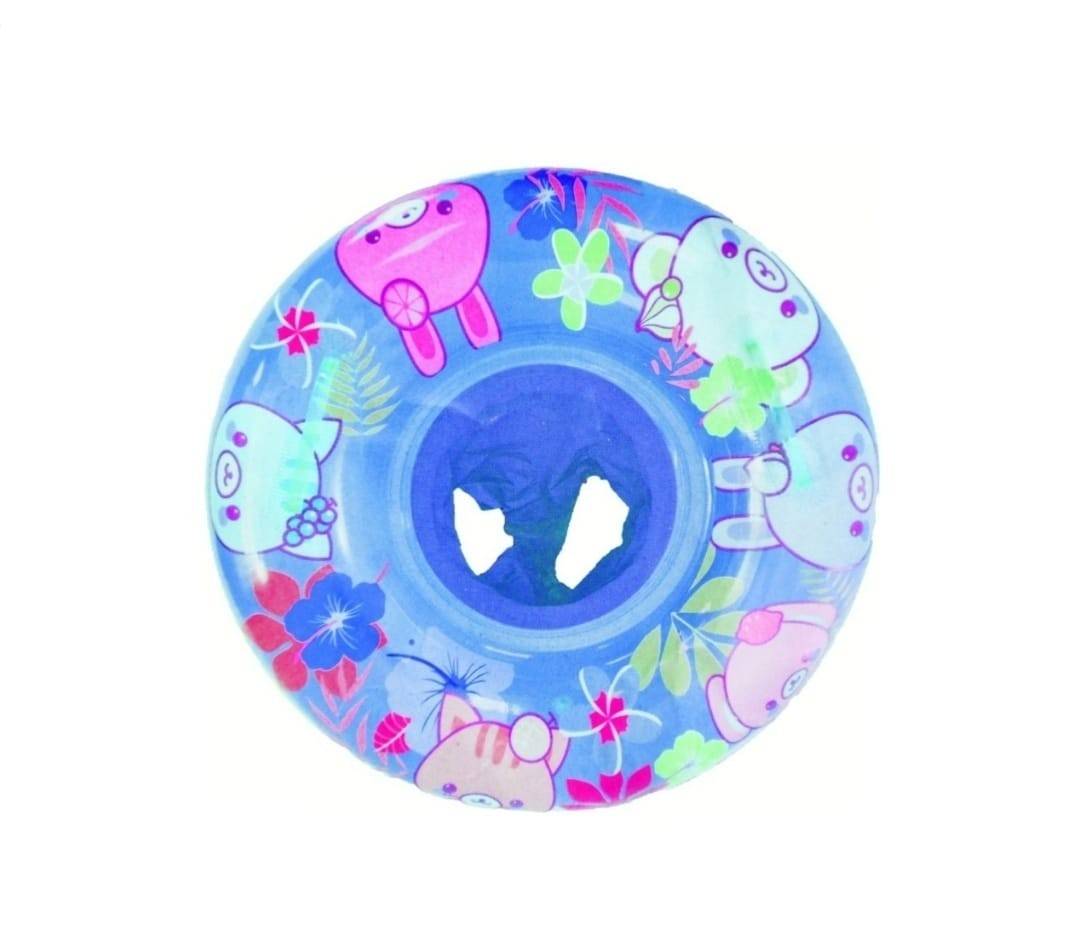 Colac bebe pentru inot, cu chilotel, 60 cm, albastru