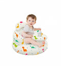 Colac gonflabil bebe, model Dino, scaun de sustinere, cu chilotel, multicolor, 6 luni - 36 luni