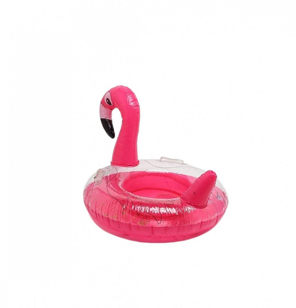 Colac gonflabil copii, Flamingo, cu chilotel, roz