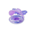 Colac gonflabil copii, model Sirena, cu chilotel si parasolar, mov, 70 cm, 9 luni+