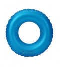 Colac gonflabil copii, transparent, albastru neon, marimea 60 - 70