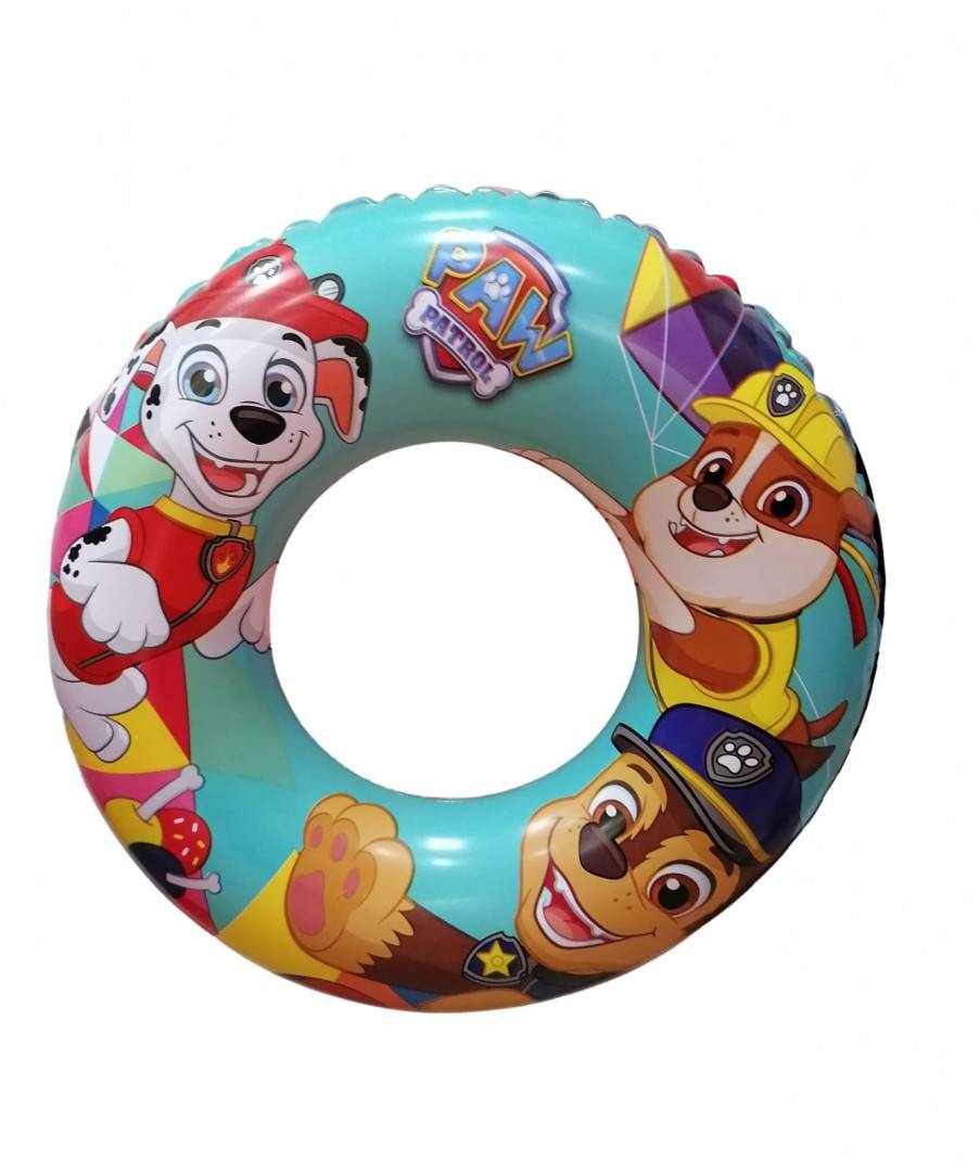 Colac gonflabil, model Paw Patrol, multicolor, 51 cm, 3 ani - 6 ani