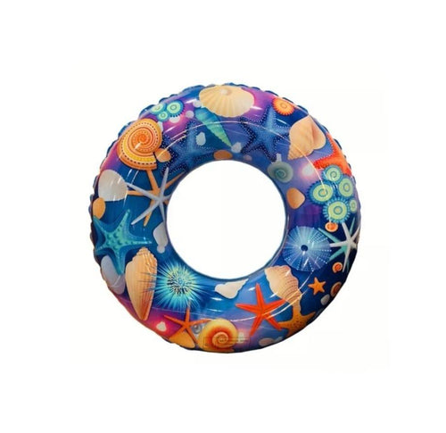 Colac gonflabil, model Stelute de Mare, multicolor, 70 cm | Masha Shop